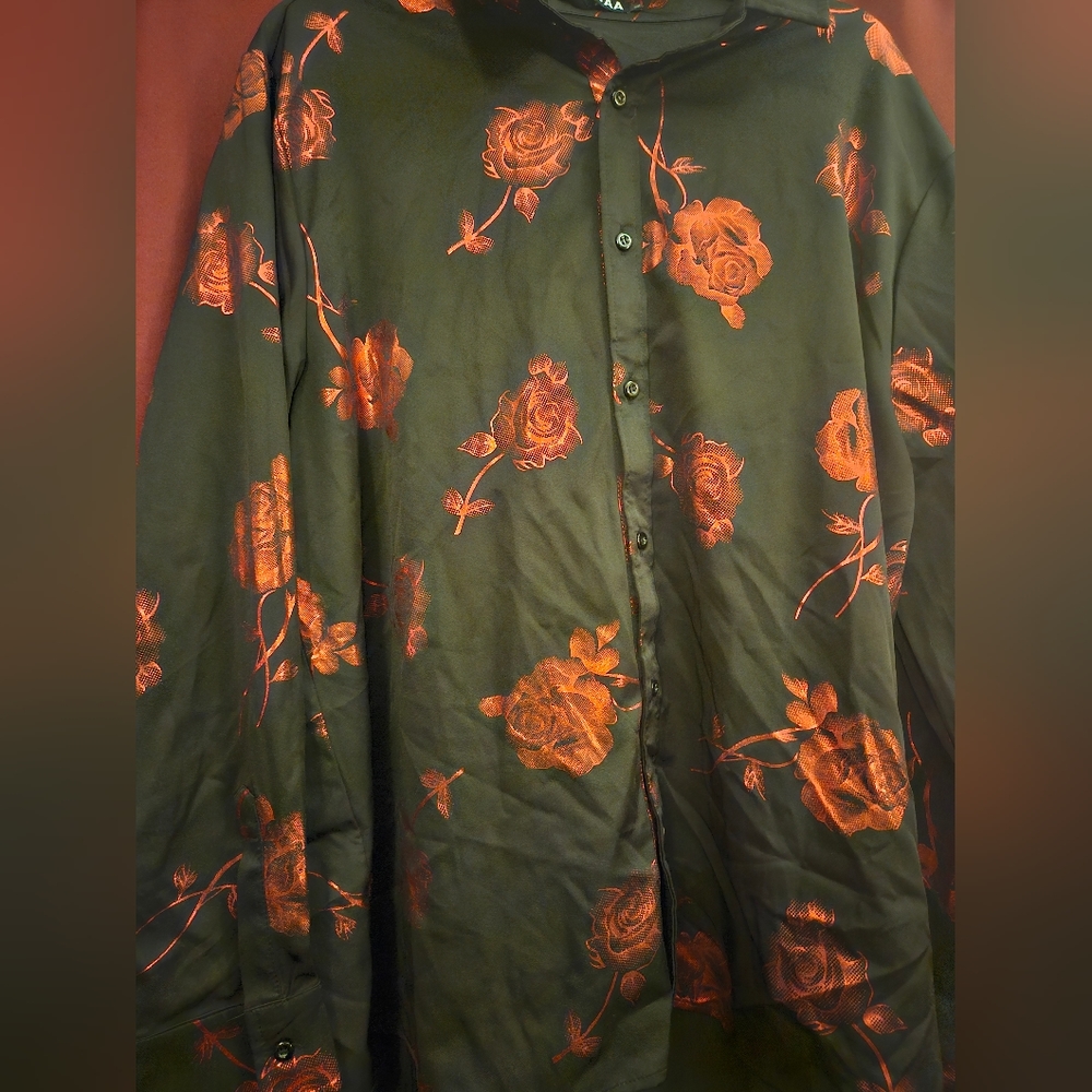 Rose dress shirt
